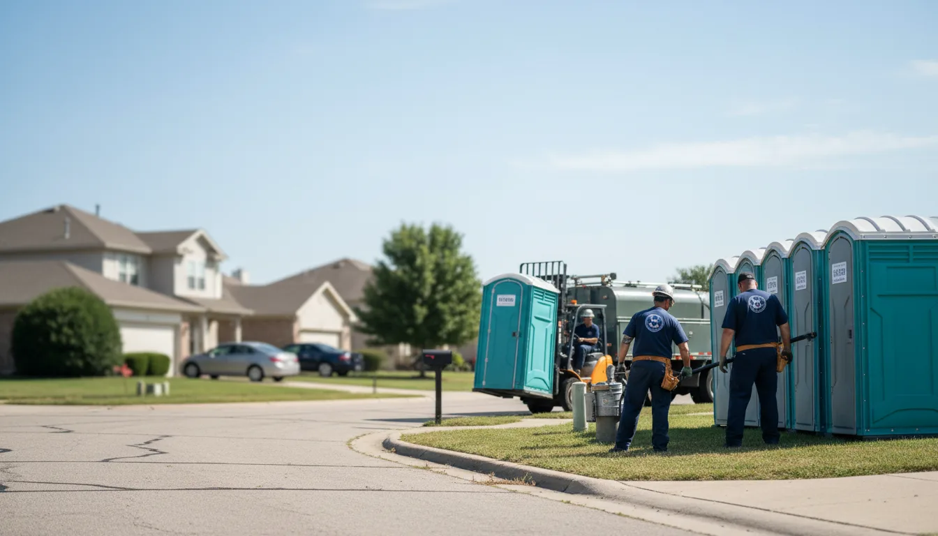 Porta Potty Rental in Willow, OK near me